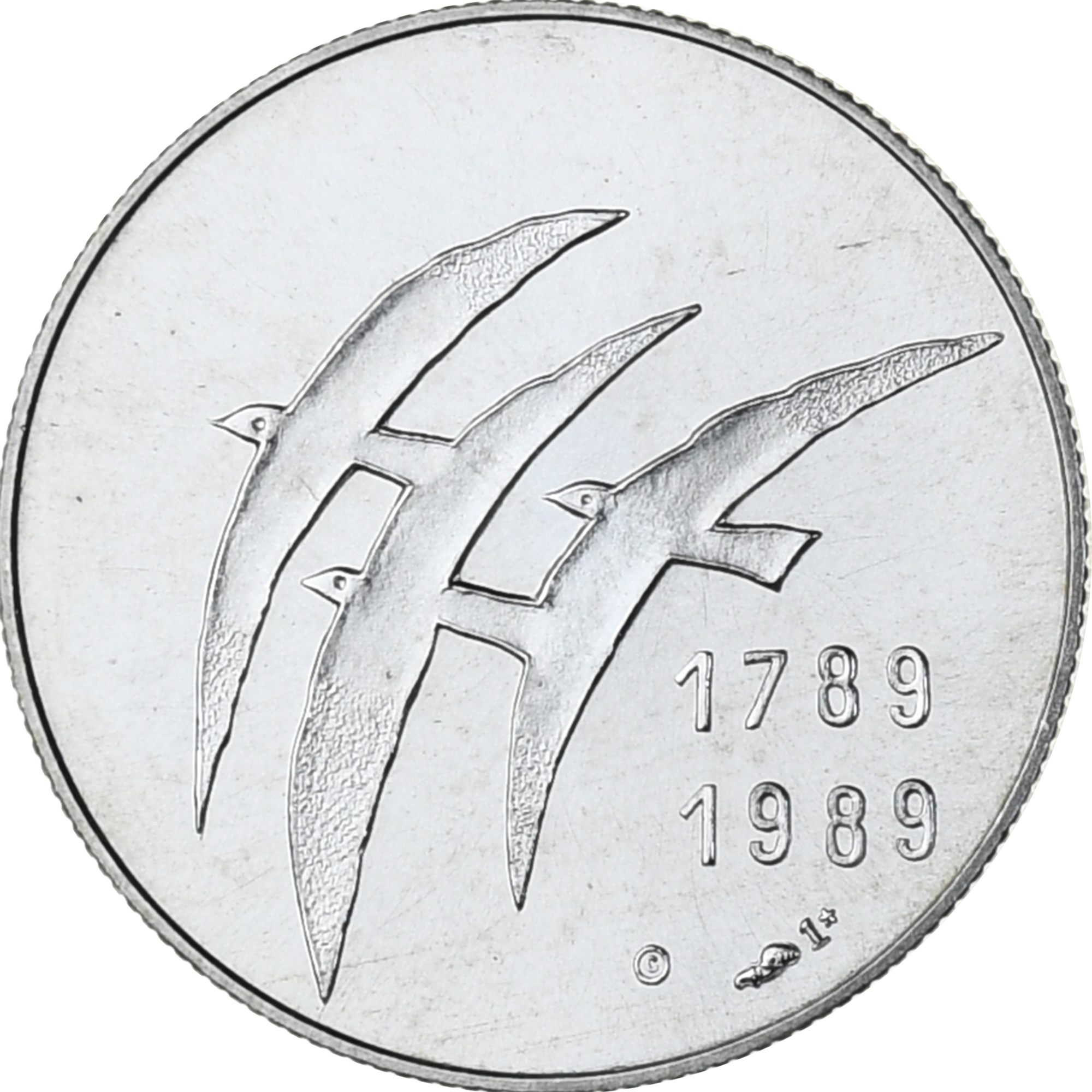 France, Medal, Bicentenaire de la Révolution Française, 1989, 