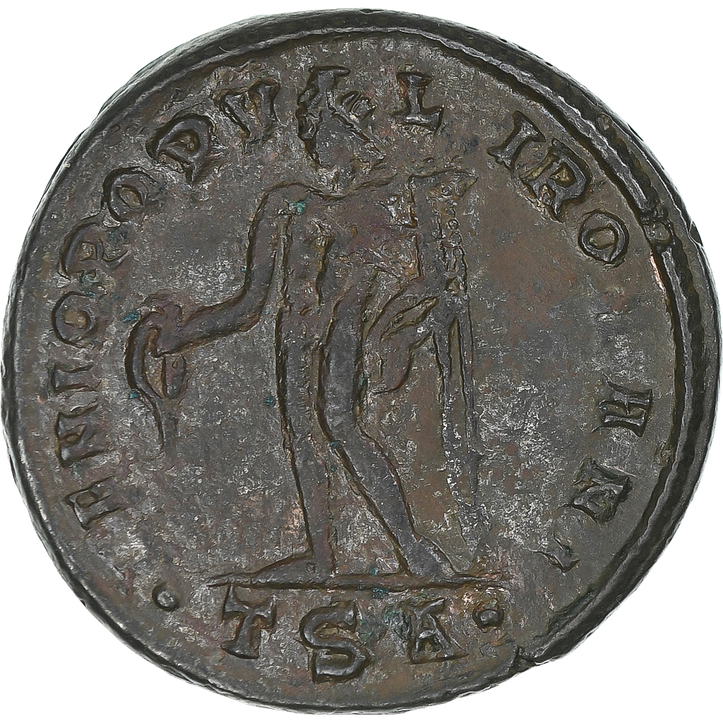 Diocletian, Follis, 300-301, Thessalonica, , Bronze, RIC:21a