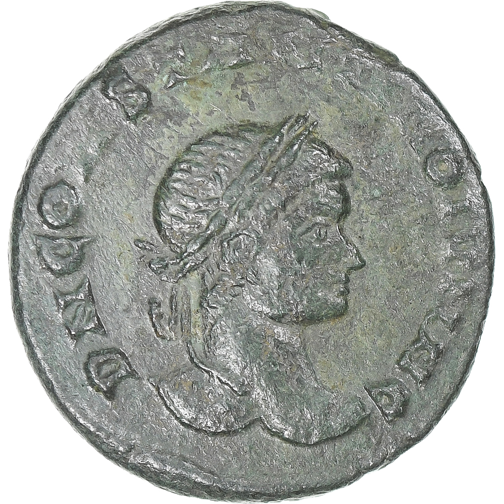 Constantine II, Follis, 322-323, Lugdunum, , Bronze