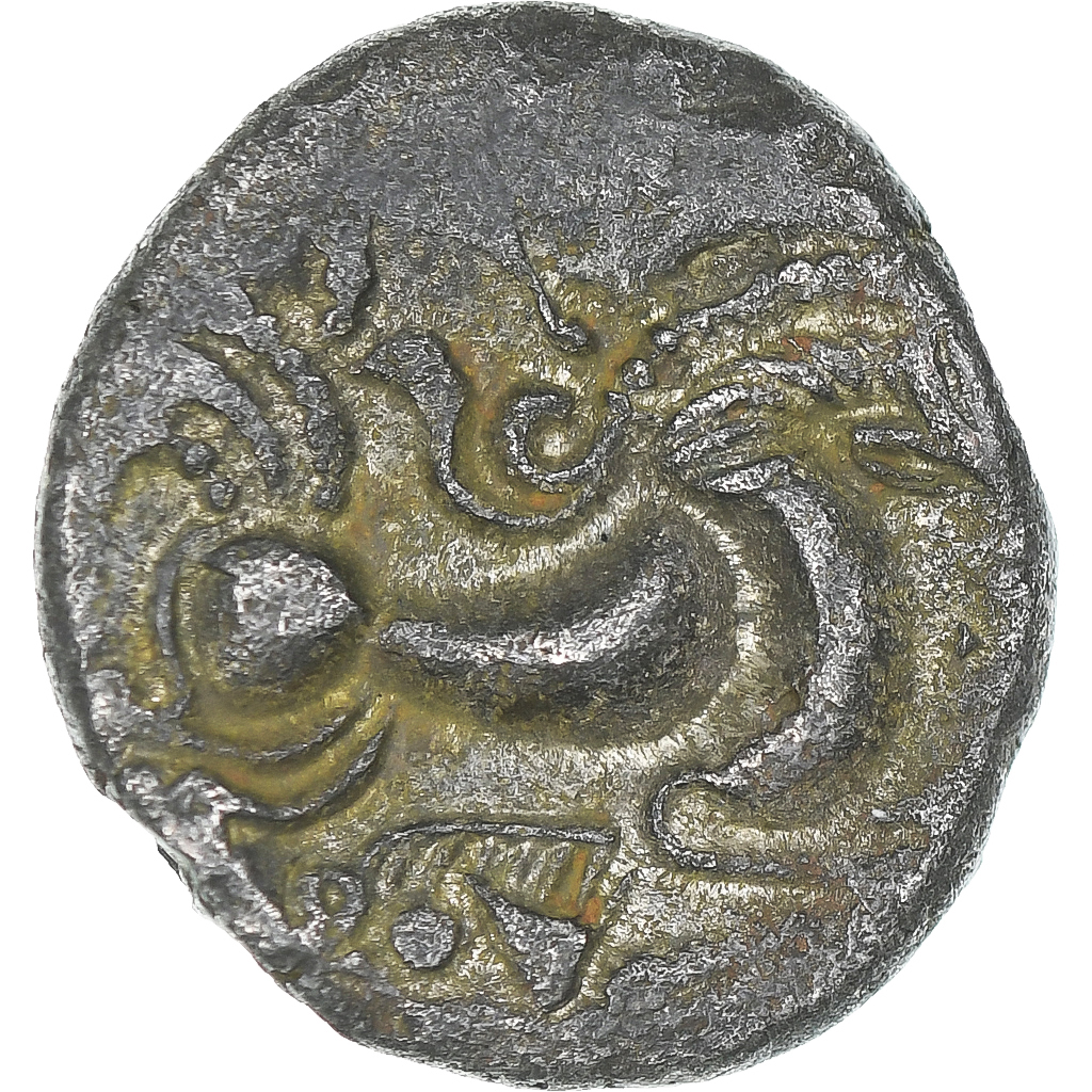 Statère au nez pointé, ca. 80-50 BC, AU, Billon, Delestrée:2341