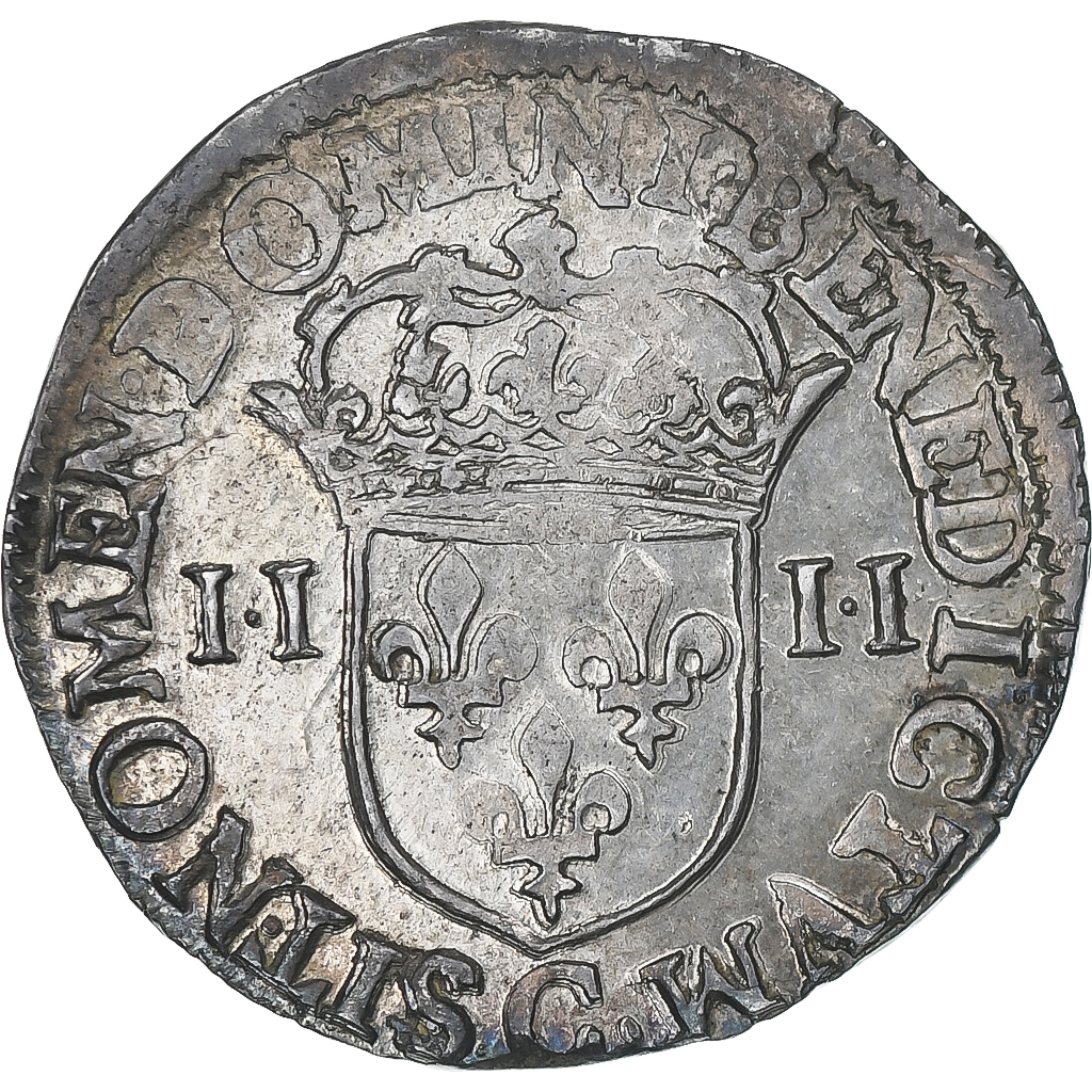 France, Henri IV, 1/4 Ecu, 1603, Saint-Lô, , Silver, Gadoury:596A