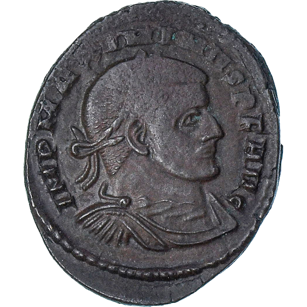 Maximinus II, Follis, 310-313, Rome, , Bronze