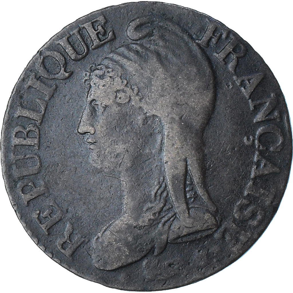 France, Dupré, 5 Centimes, AN 5, Orléans, , Copper, Gadoury:126