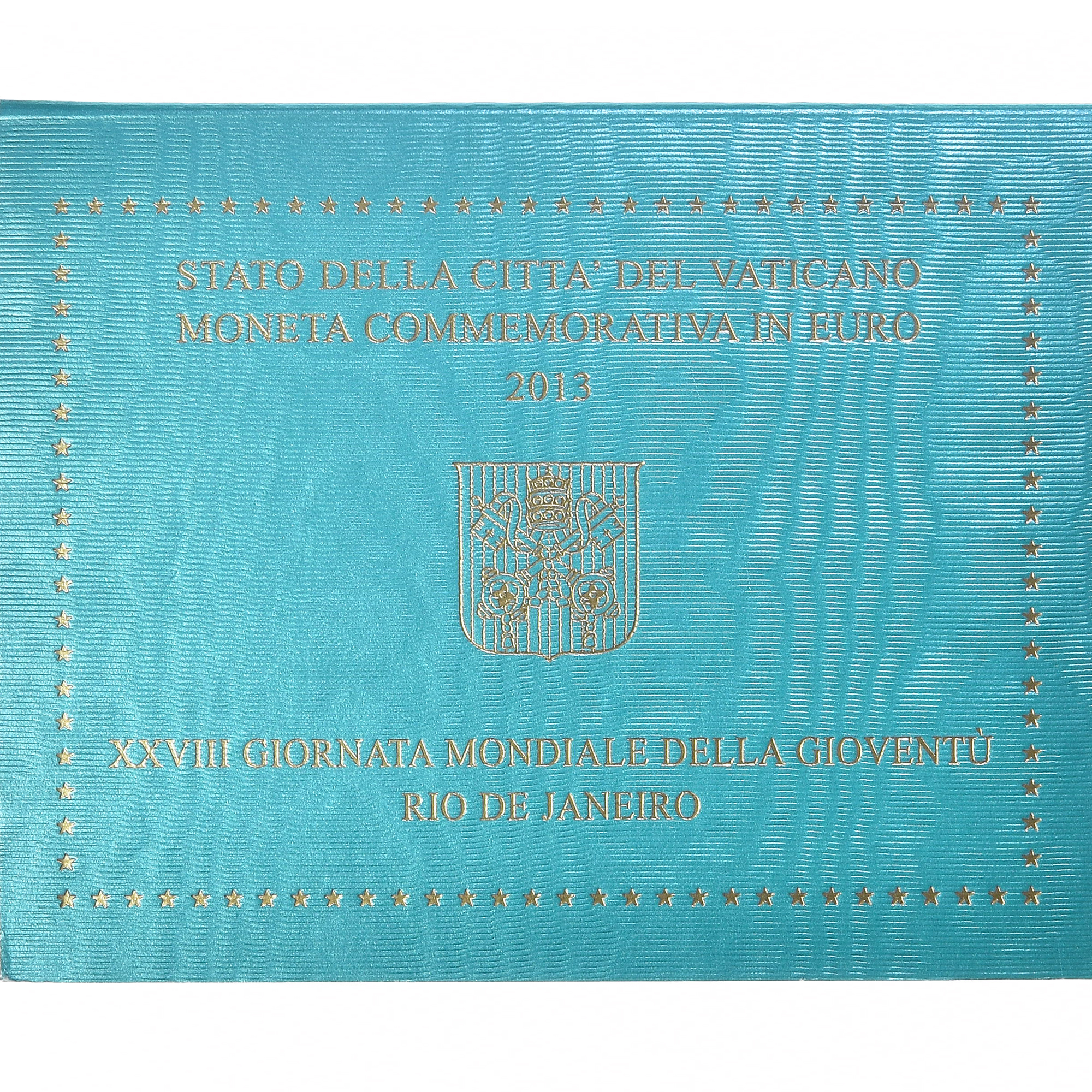 Vatican, Pape François, 2 Euro, 28ème Journée Mondiale De La Jeunesse, 2013