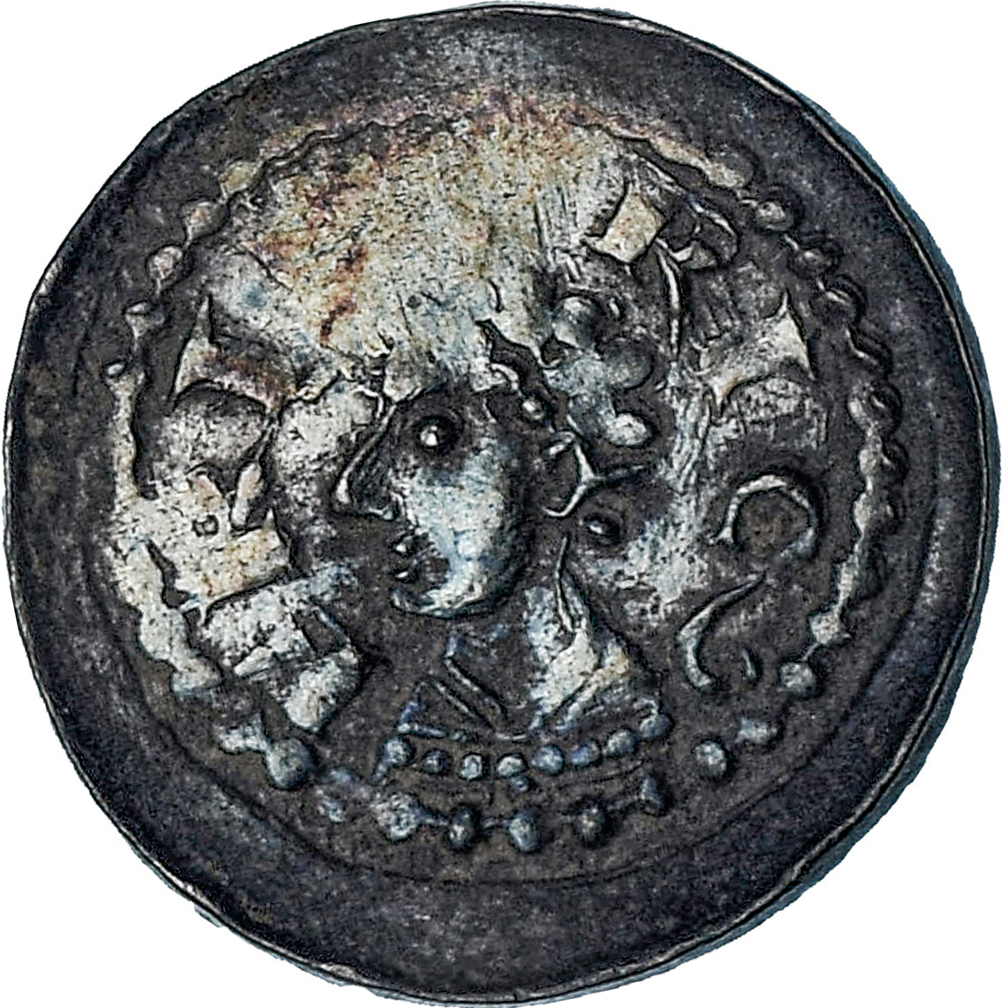 France, Évêché de Metz, Frederic de Pluvoise, Denier, Metz, Silver