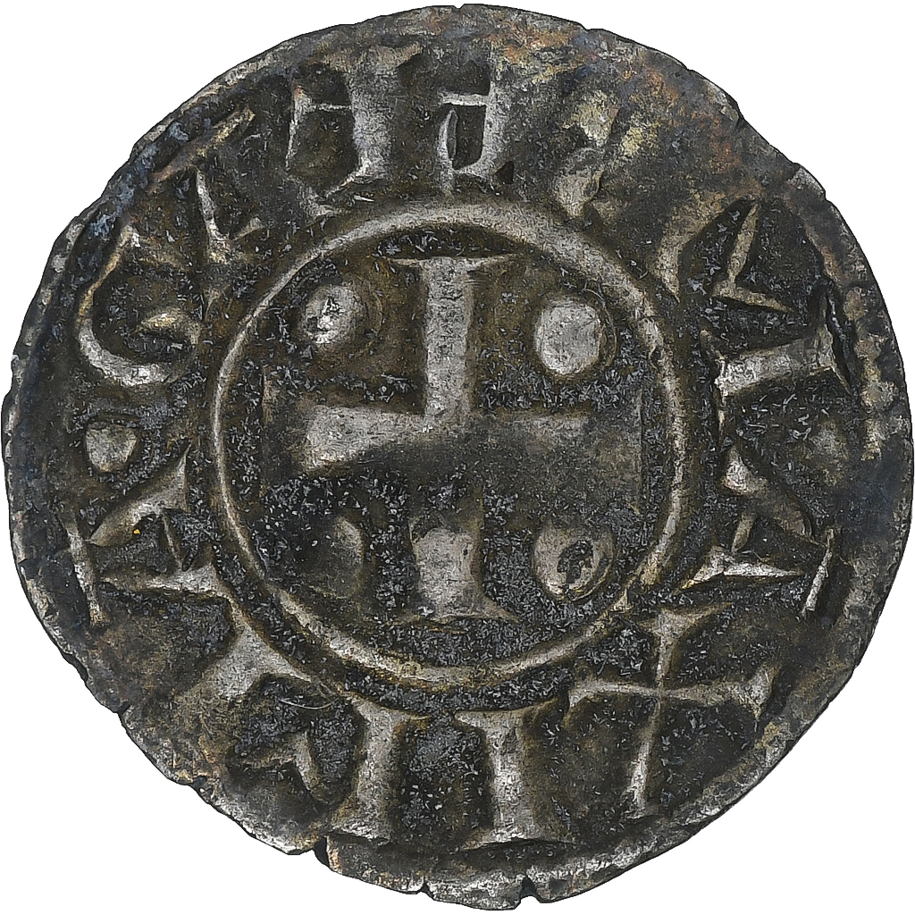 France, Archevêché de Vienne, Anonymous, Denier, XIIth-XIIIth century, Vienne