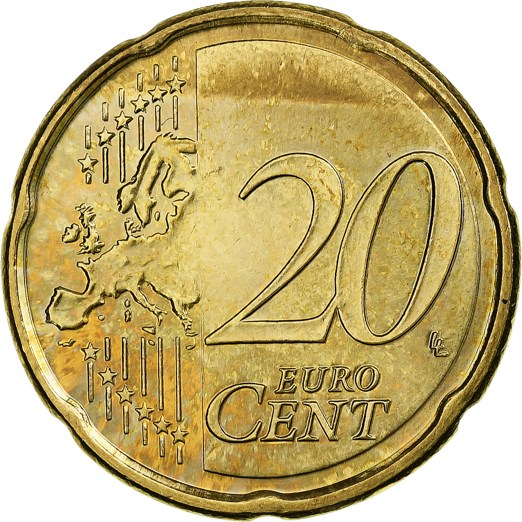 Slovakia, 20 Euro Cent, 2009, Kremnica, BU, MS, Nordic gold, KM:99