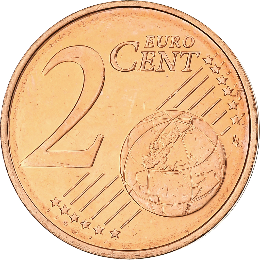 Zypern, 2 Euro Cent, 2008, BU, STGL, Copper Plated Steel, KM:79