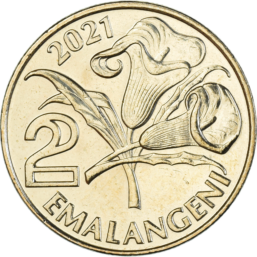 Coin, Swaziland, 2 Emalangeni, 2021, ESWATINI, , Aluminum-Bronze