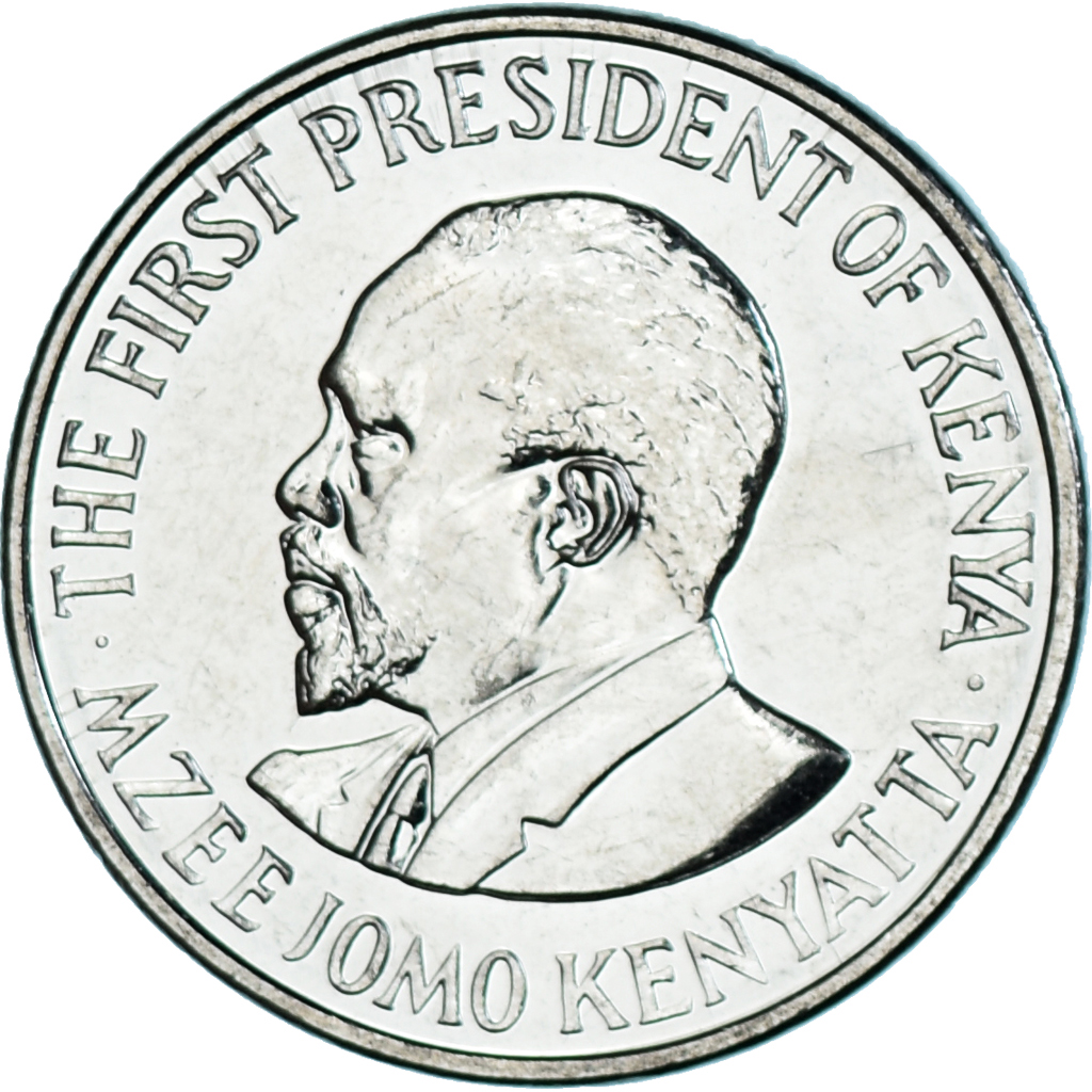Coin, Kenya, Shilling, 2010, MS, Nickel plated steel, KM:34