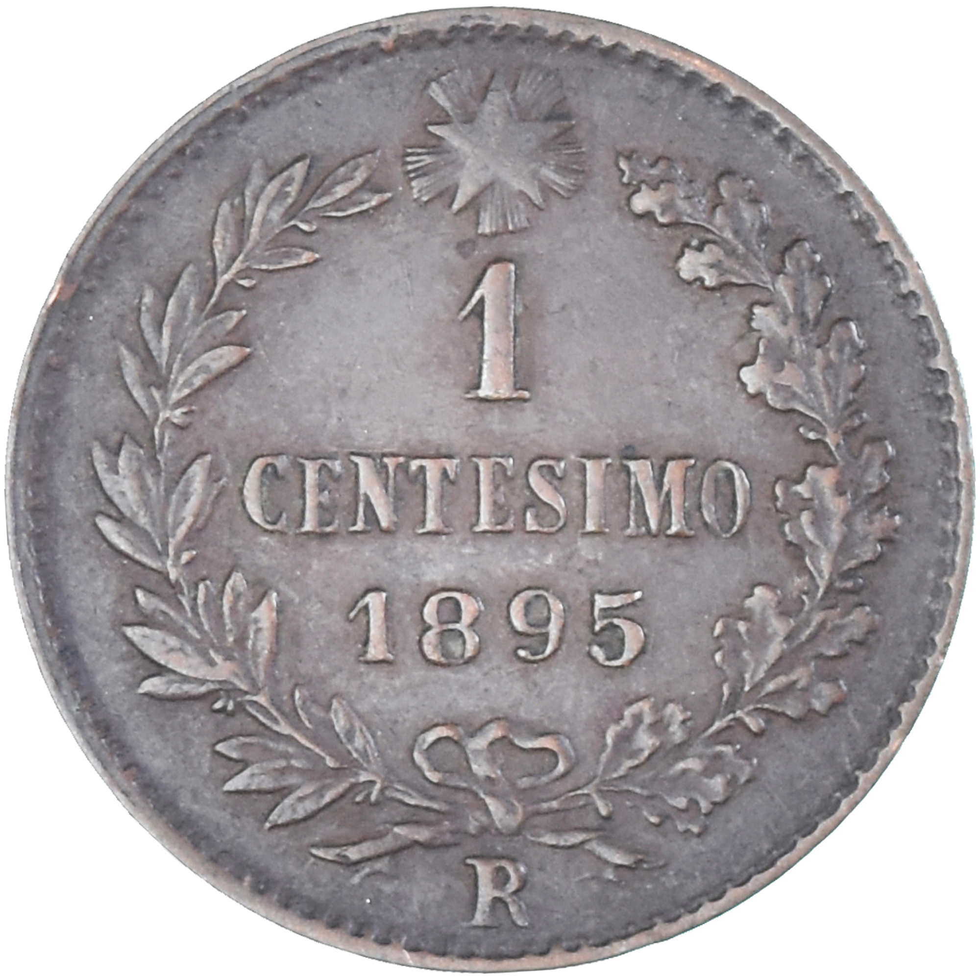 Coin, Italy, Centesimo, 1895, Rome, EF, Copper, KM:29