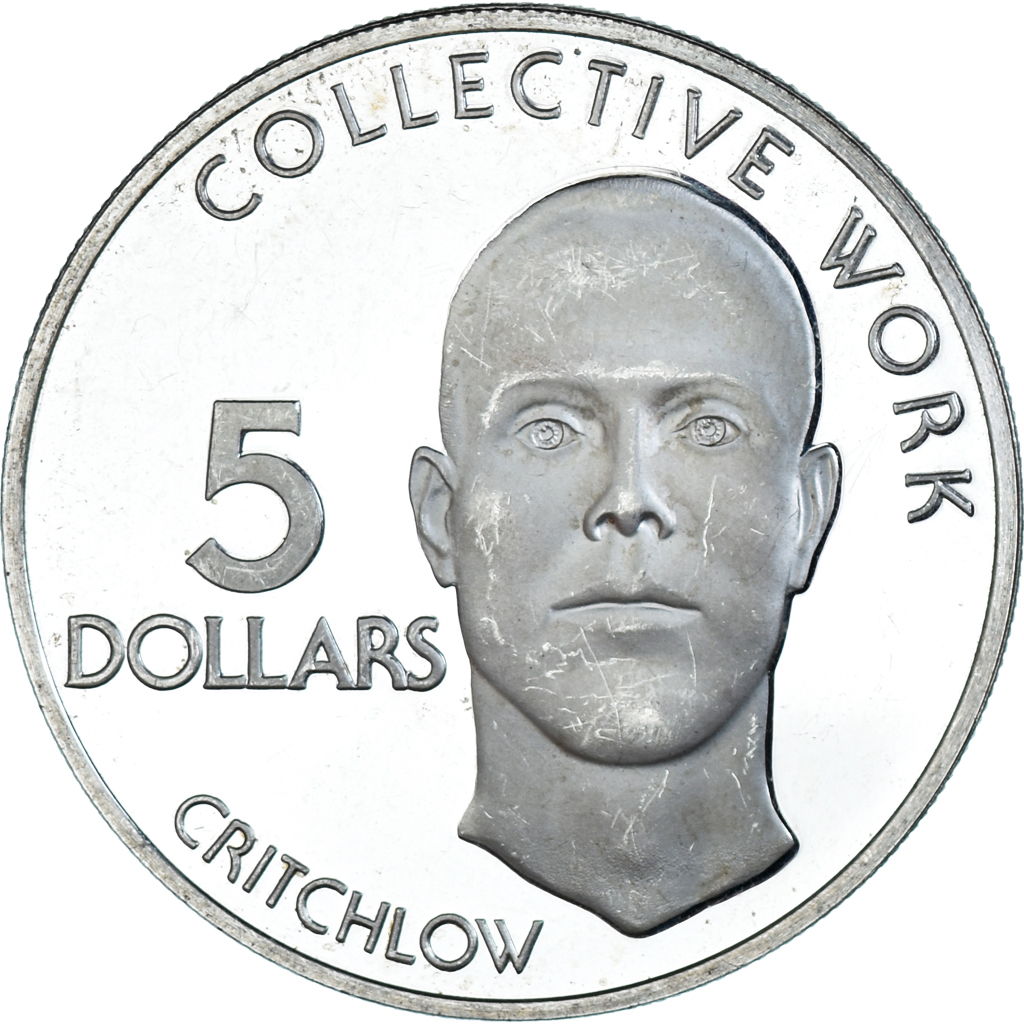 Coin, Guyana, 5 Dollars, 1976, Franklin Mint, BE, , Silver, KM:43a