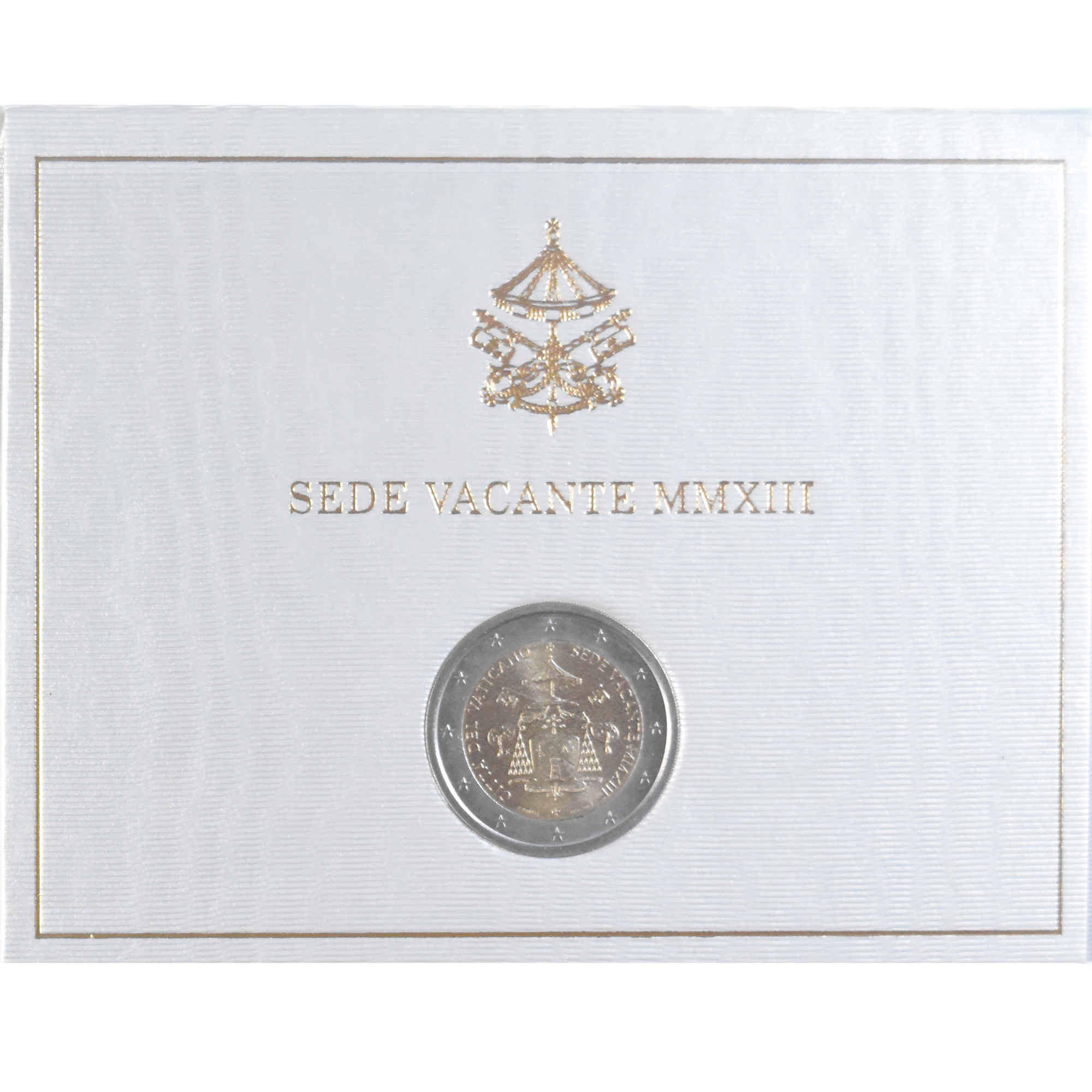 Vatican, 2 Euro, Siège Vacant, 2013, BU, 