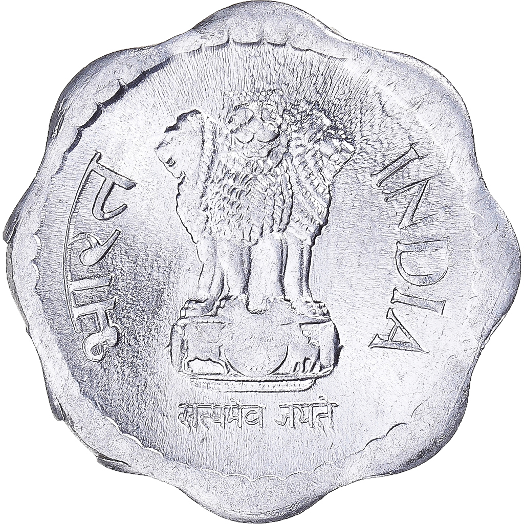 Coin, INDIA-REPUBLIC, 10 Paise, 1986, , Aluminum, KM:39