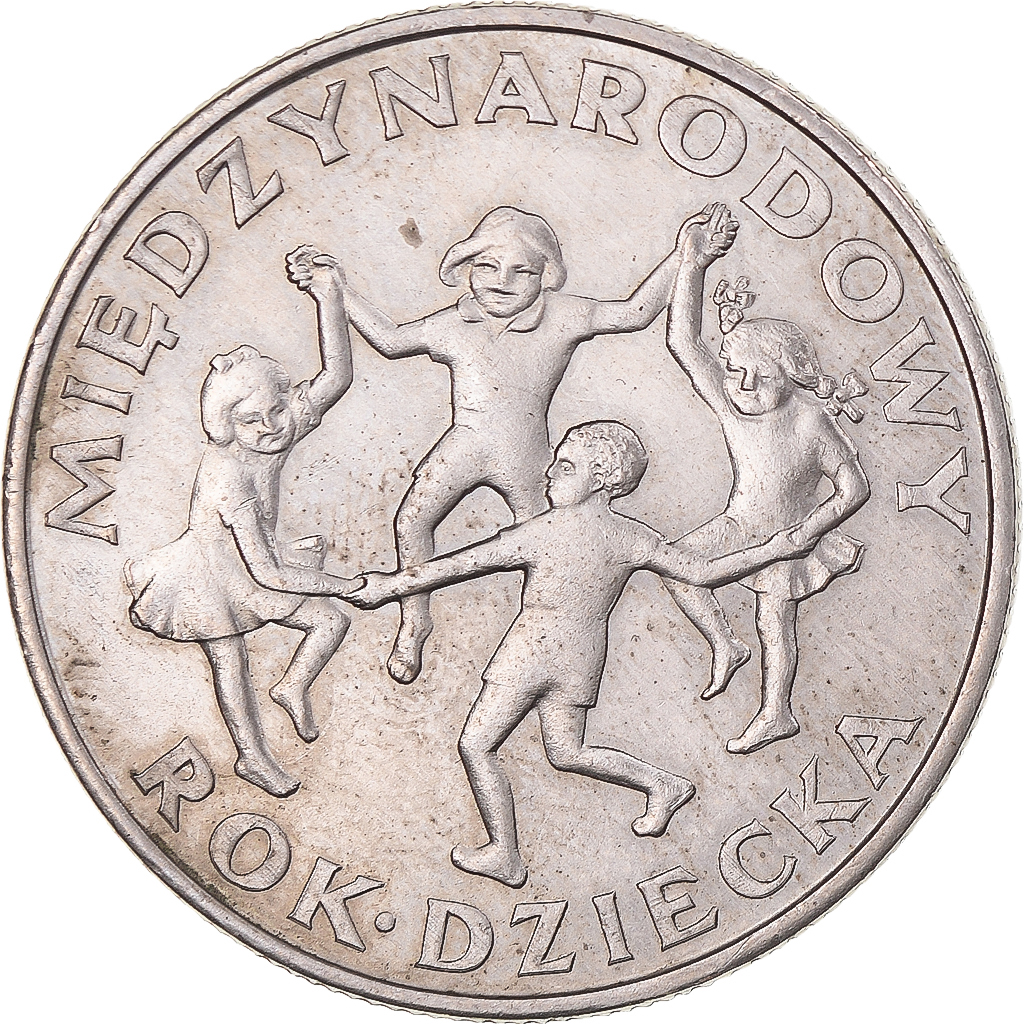 Coin, Poland, 20 Zlotych, 1979, Warsaw, EF, Copper-nickel, KM:99