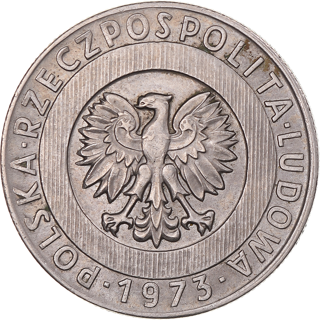 Coin, Poland, 20 Zlotych, 1973, , Copper-nickel, KM:67