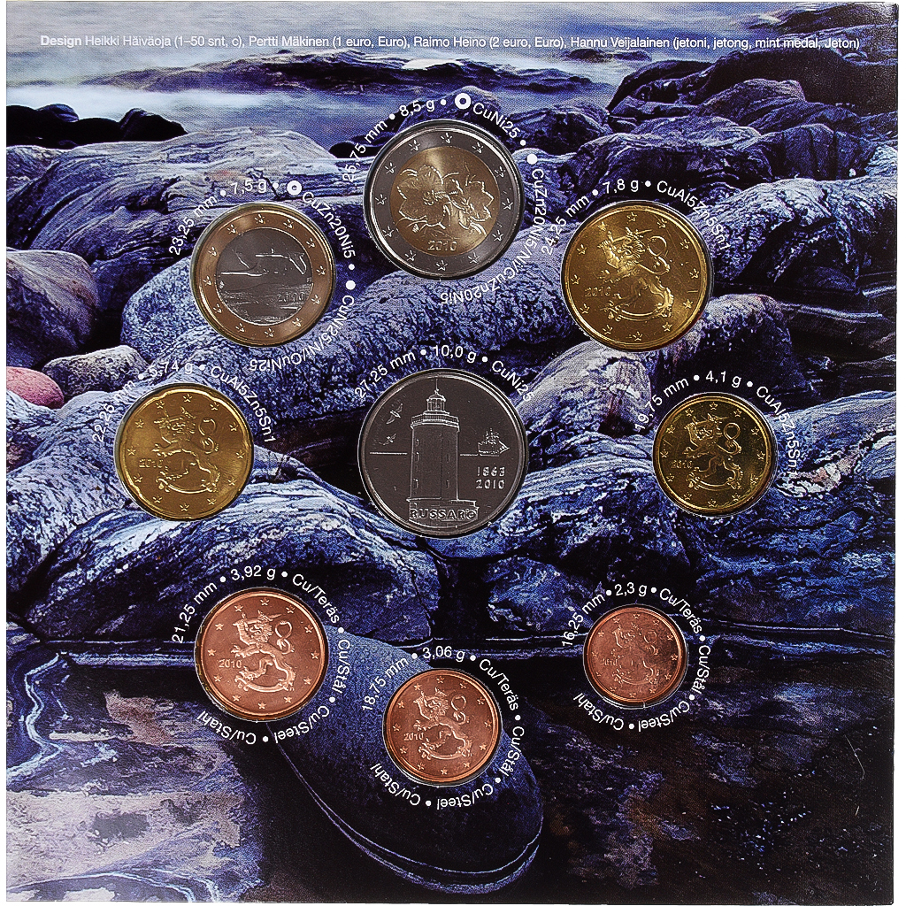 Finland, Euro-Set, 2010, Vantaa, RUSSARÖ .BU, 