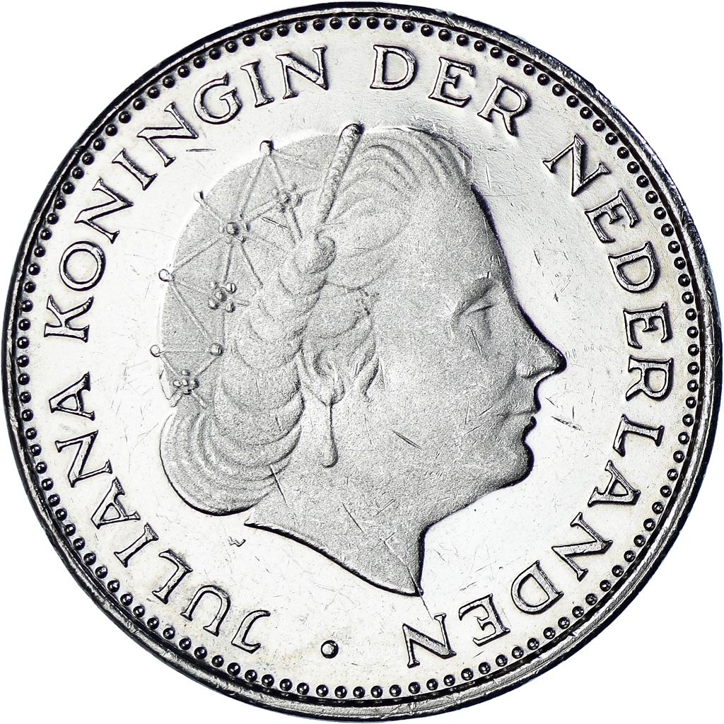 Coin, Netherlands, Juliana, 2-1/2 Gulden, 1980, , Nickel, KM:191