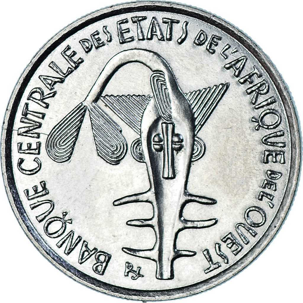 Coin, West African States, 100 Francs, 2004, Paris, AU, Nickel, KM:4