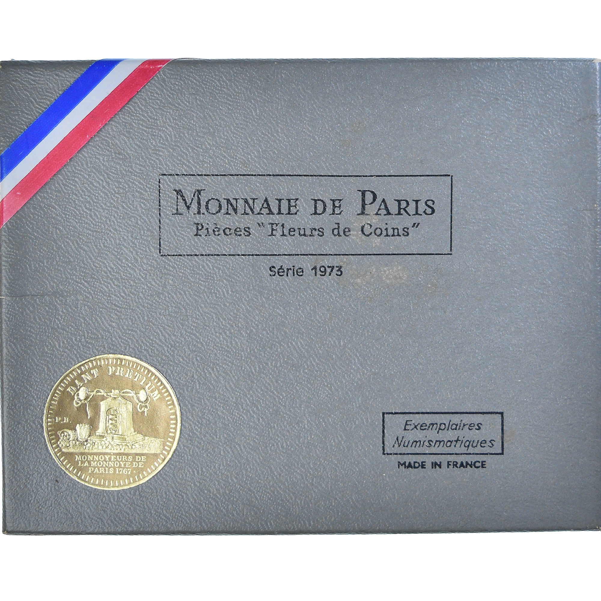 Coin, France, Monnaie de Paris, Set, 1973, Paris, Set 8 monnaies