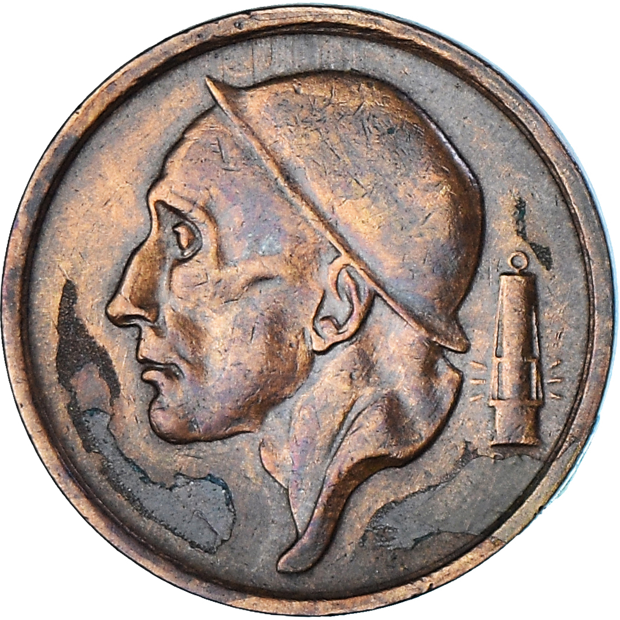 Coin, Belgium, 20 Centimes, 1957, , Bronze, KM:146