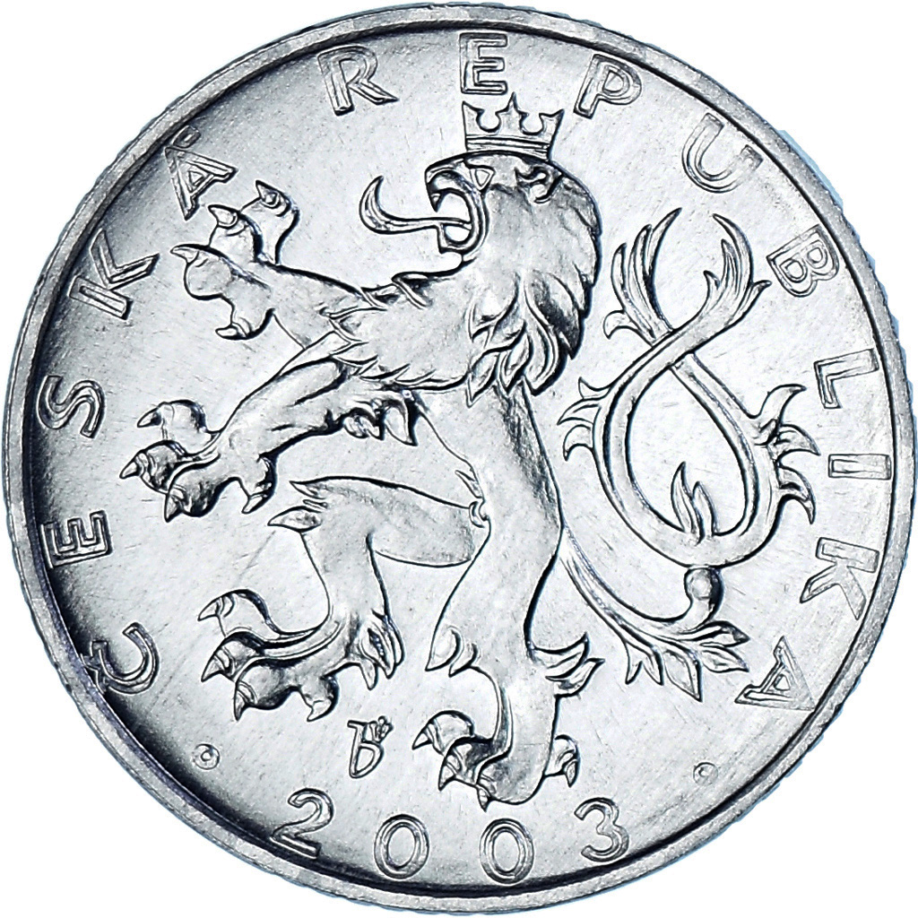 Coin, Czech Republic, 50 Haleru, 2003, , Aluminum, KM:3.1
