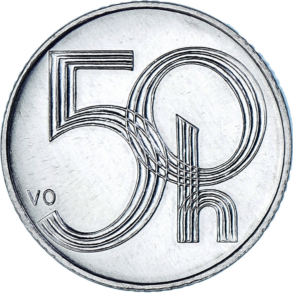 Coin, Czech Republic, 50 Haleru, 2003, , Aluminum, KM:3.1