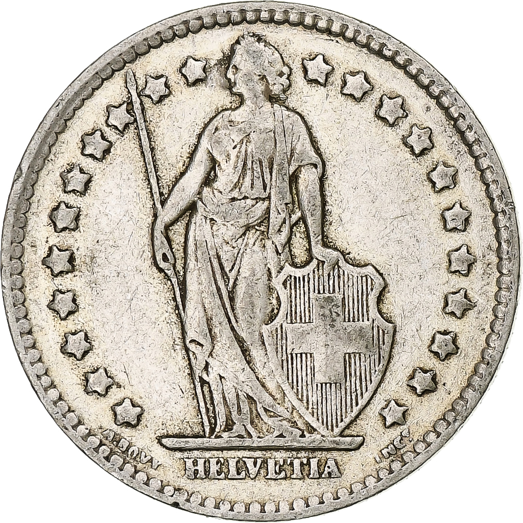 Coin, Switzerland, Franc, 1940, Bern, , Silver, KM:24