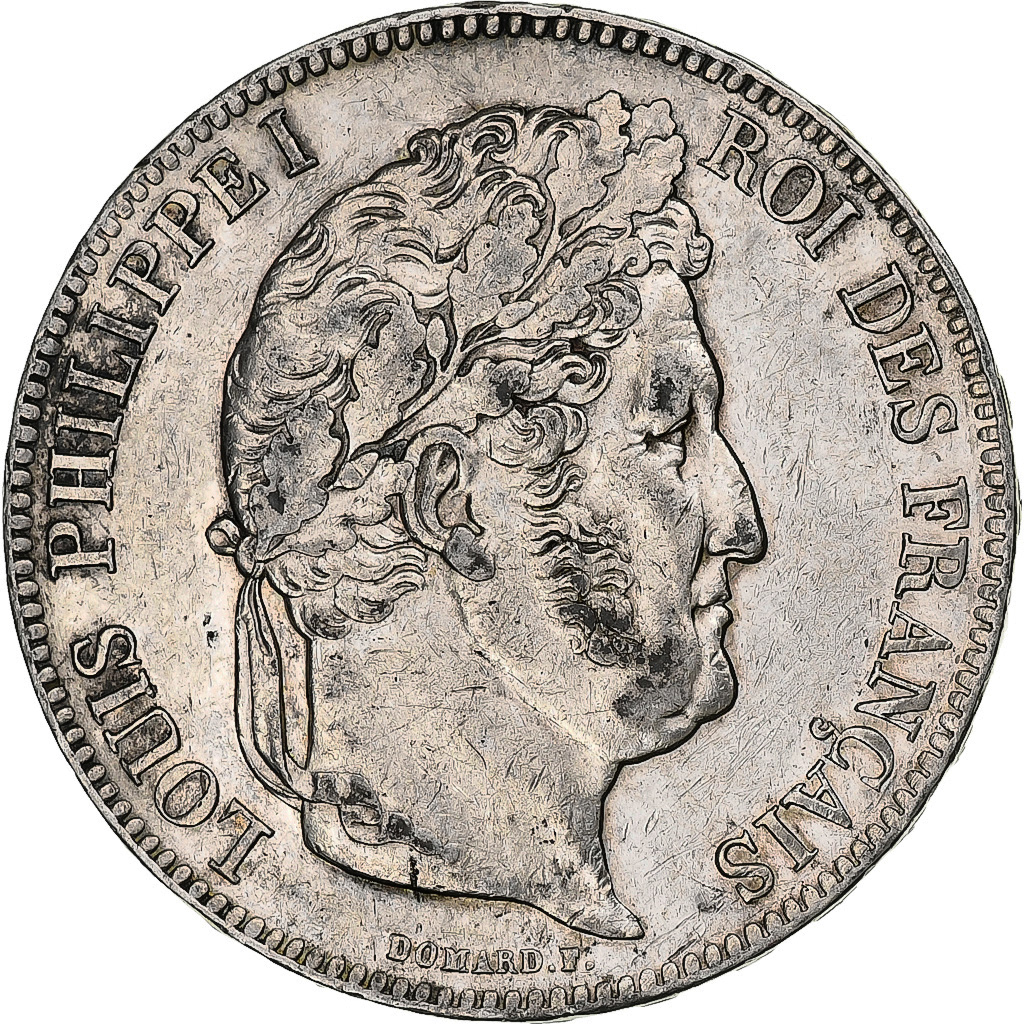 Coin, France, Louis-Philippe, 5 Francs, 1835, Lille, , Silver