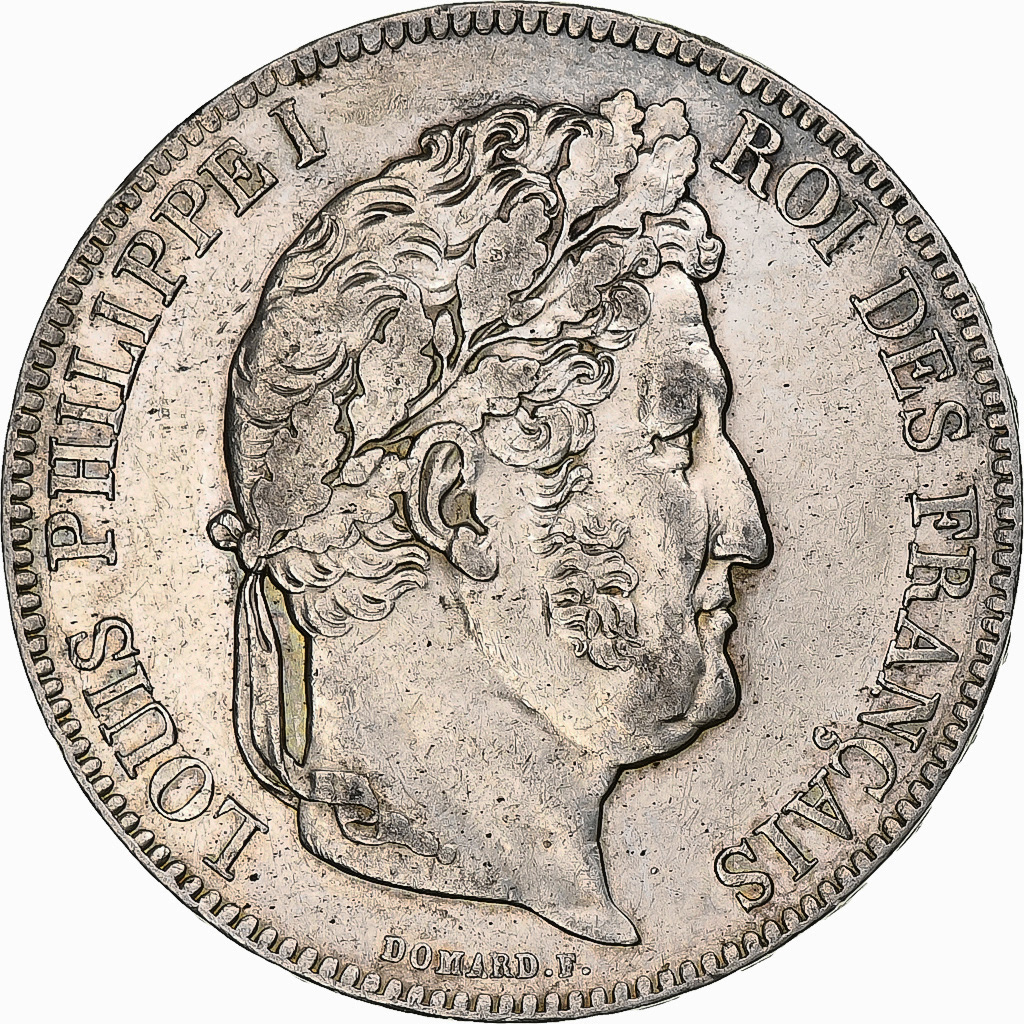 Coin, France, Louis-Philippe, 5 Francs, 1840, Rouen, , Silver