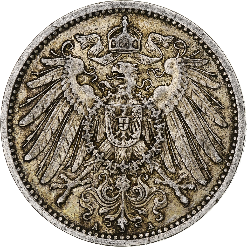 Coin, GERMANY - EMPIRE, Wilhelm II, Mark, 1903, Berlin, , Silver, KM:14