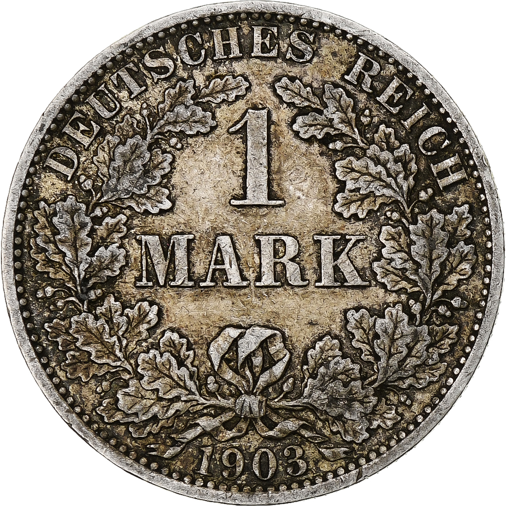 Coin, GERMANY - EMPIRE, Wilhelm II, Mark, 1903, Berlin, , Silver, KM:14
