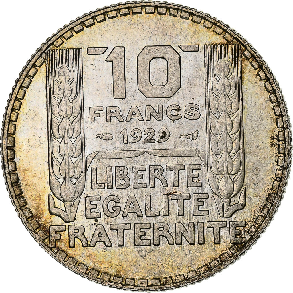 France, Turin, 10 Francs, 1929, Paris, , Silver, KM:878, Gadoury:801
