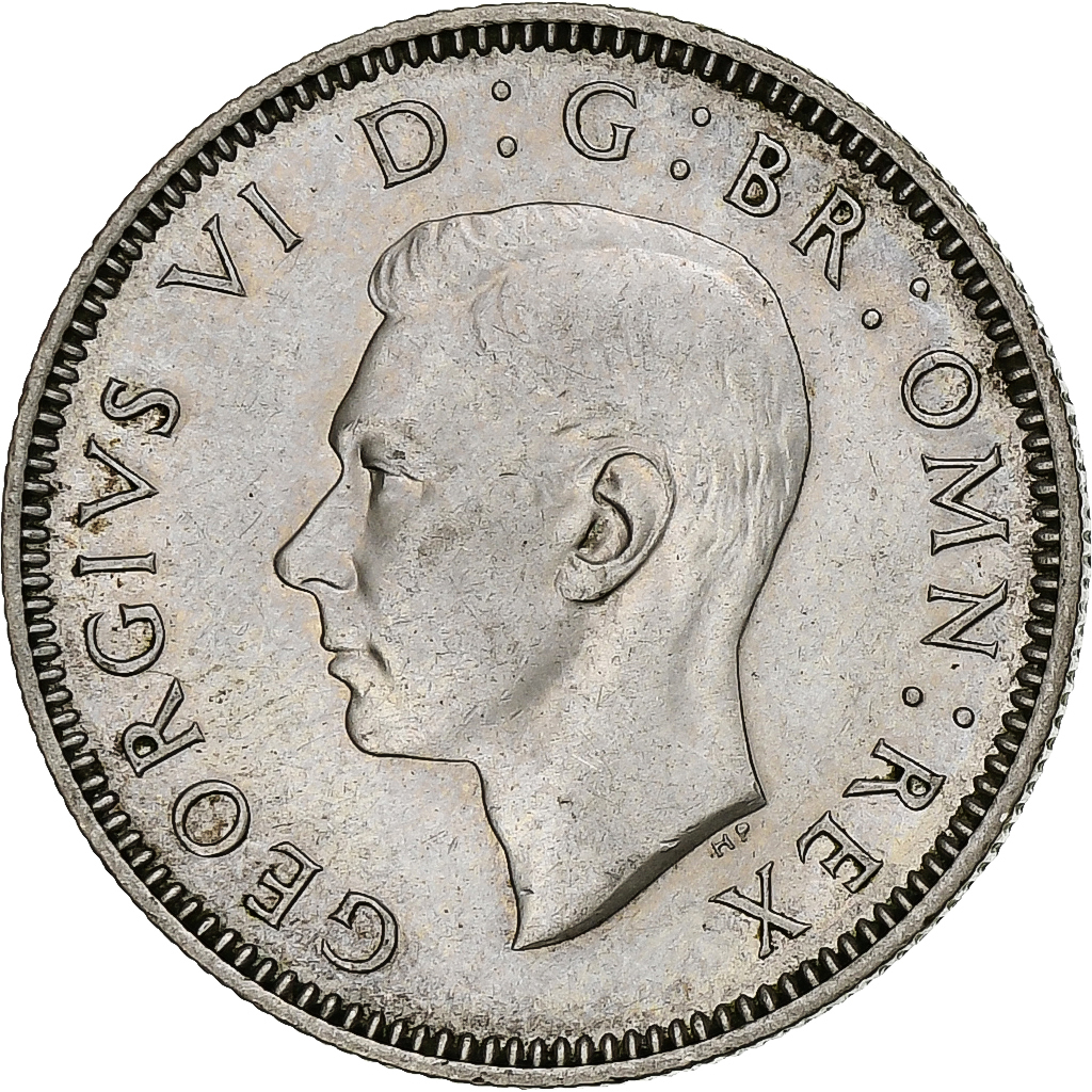 Great Britain, George VI, Shilling, 1946, , Silver, KM:854