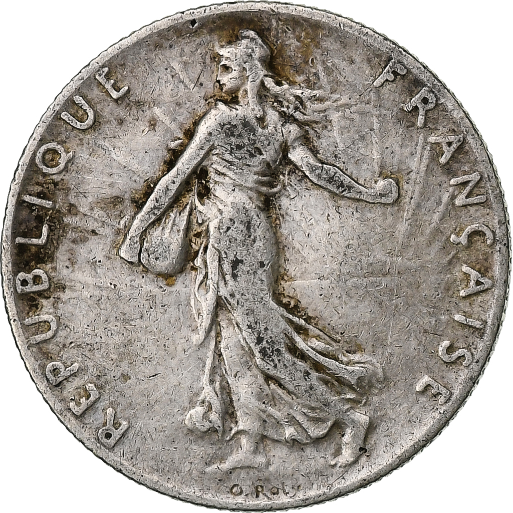 France, 50 Centimes, Semeuse, 1902, Paris, Silver, , Gadoury:420, Le