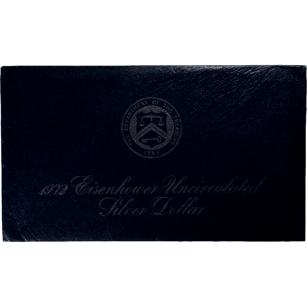 United States, Dollar, Eisenhower Dollar, 1972, U.S. Mint, Silver, 