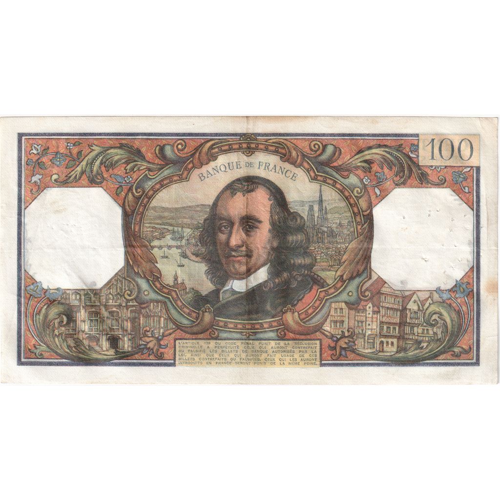 France, 100 Francs, Corneille, 1973-11-08, C.769, EF(40-45)