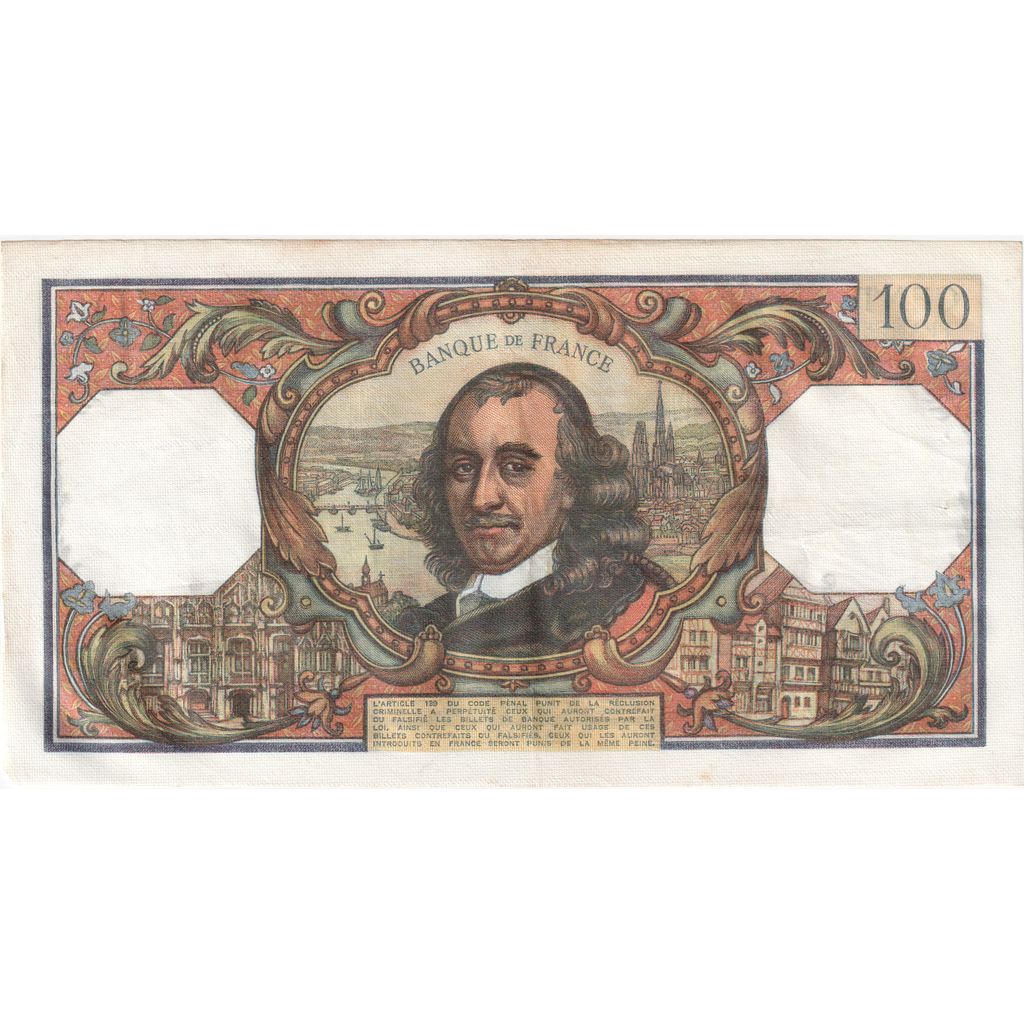France, 100 Francs, Corneille, 1972-10-05, L.680, EF