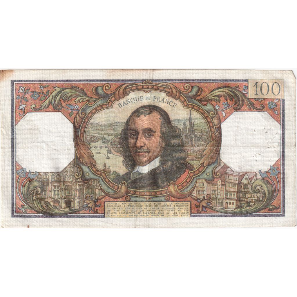 France, 100 Francs, Corneille, 1972-10-05, P.671, EF