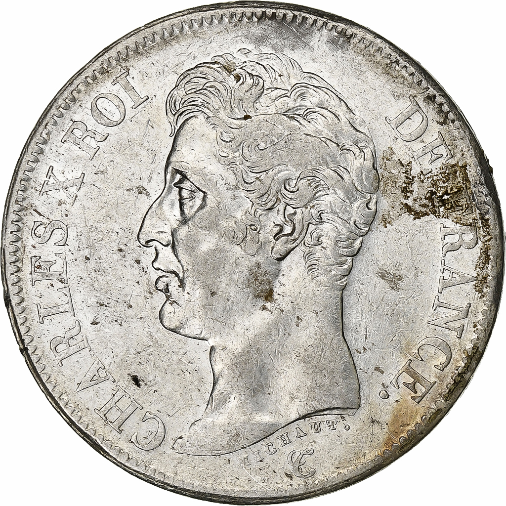 France, 5 Francs, Charles X, 1826, Lille, Silver, , KM:720.13
