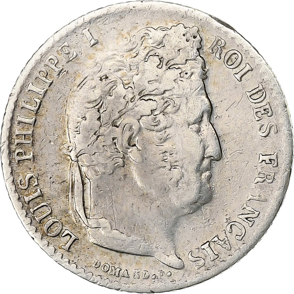 France, 1/4 Franc, Louis-Philippe, 1833, Lille, Silver, , KM:740.13