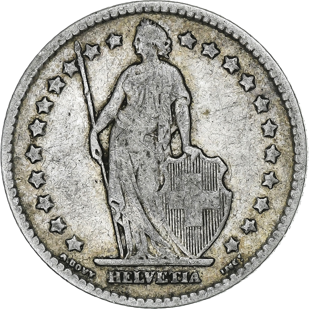 Switzerland, Franc, 1903, Bern, Silver, , KM:24