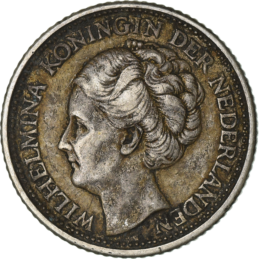 Curaçao, 1/4 Gulden, 1944, Denver, Silver, , KM:44