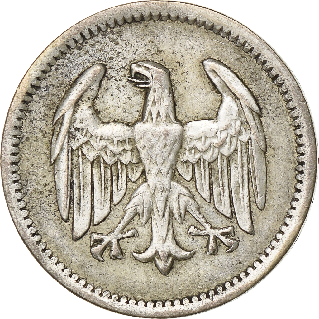 Germany, Mark, 1924, Berlin, Silver, , KM:42
