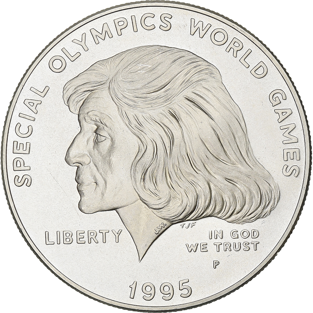 United States, Dollar, 1995, Philadelphia, Silver, , KM:266