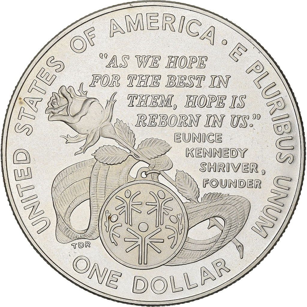 United States, Dollar, 1995, Philadelphia, Silver, , KM:266