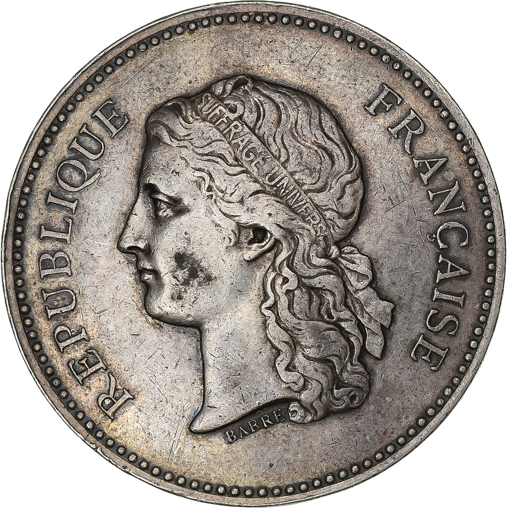 France, Medal, COMICE VITICOLE ET AGRICOLE DE LIBOURNE, Silver, Barre, 