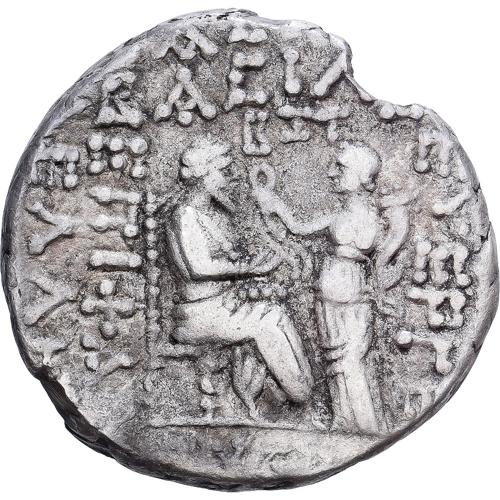 Kingdom of Parthia, Gotarzes II, Tetradrachm, 50-51, Seleukeia, Billon