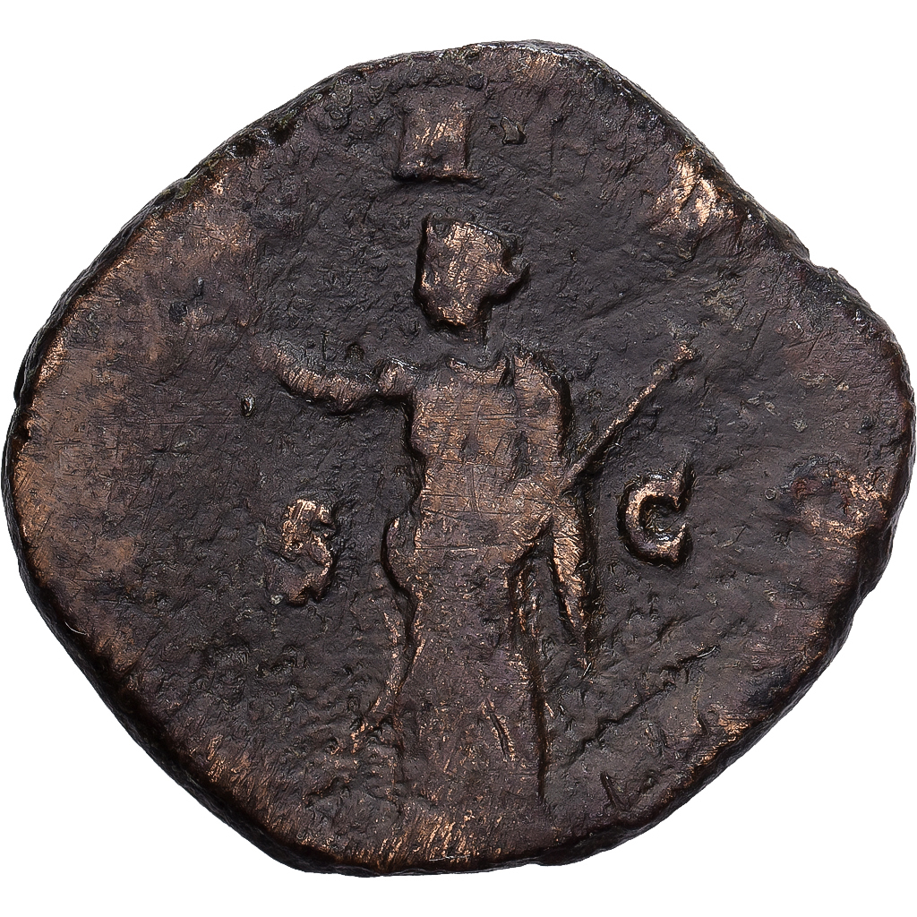 Roman Empire, Volusian, Sestertius, 252, Rome, Bronze, VF