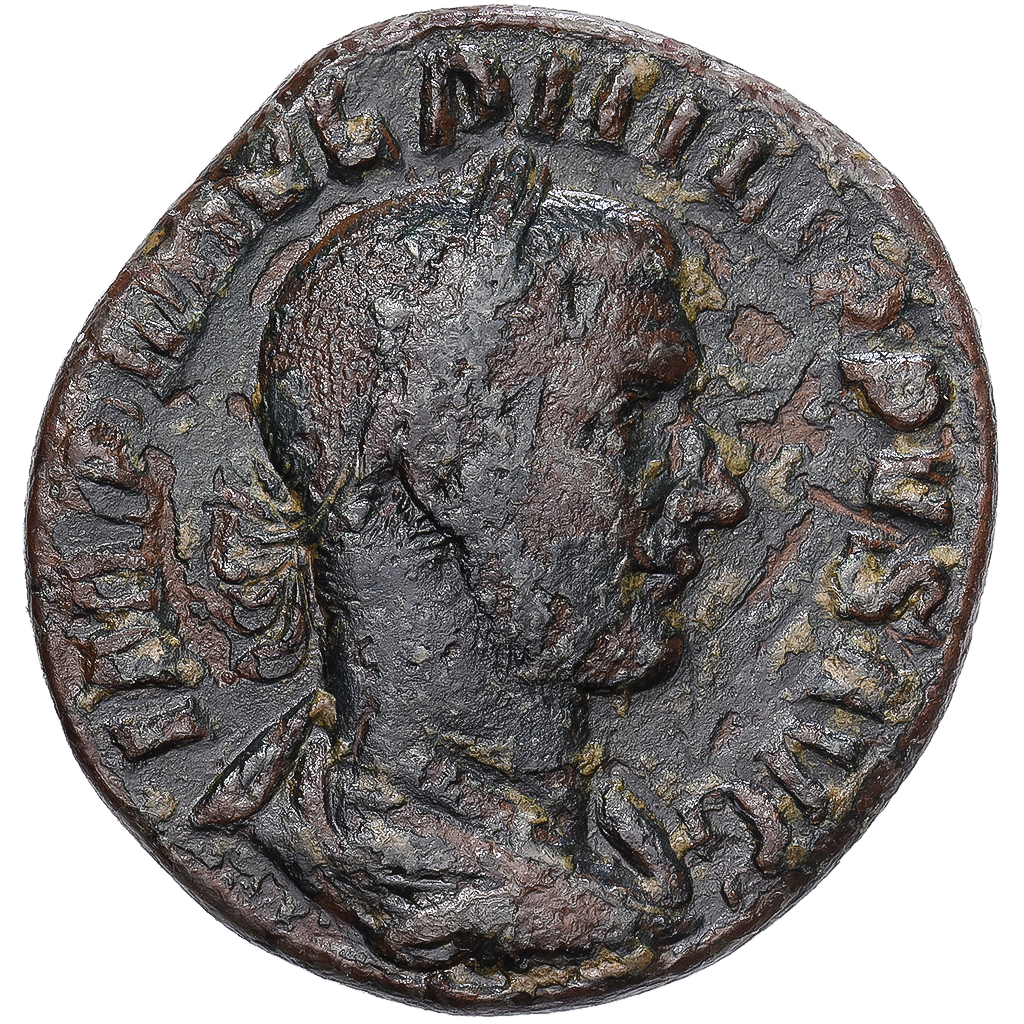 Roman Empire, Philip I, Sestertius, 244, Rome, Bronze, VF
